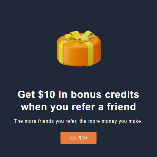 HubSpot referral email CTA example